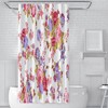 Aaote Vintage Little Flower Bouquet Rose Stall Sized Waterproof Fabric Shower Curtain