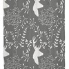 Abstract Deers Floral Animals Wildlife One Christmas Moose Shower Curtain for Bathroom with Creative Pattern - Okcorki