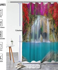 Abstract Woman Face Mushroom Shower Curtain, Contemporary Bathroom Curtain with Minimalist Theme and Visioun Keyword