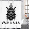 Add A Mythical Touch To Your Bathroom With This Norse Decor Vikings Odin Rune Shower Curtain