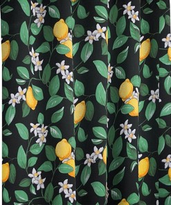 Add A Pop Of Color With Yellow Lemons Valance Cafe Curtains