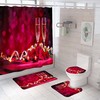 Add Some Beauty to Your Bathroom with the Rose Shower Curtain
