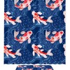 Add Some Fishy Business with Watercolor Koi Fish Waterproof Shower Curtain Bathroom Curtain