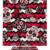 Add Some Fun To Your Bathroom Decor With A Floral Skulls Pattern Funny Shower Curtain