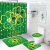 Add Some Garden Charm To Your Bathroom With A Flower Garden Clover Waterproof Shower Curtain