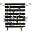 Add Some Rustic Charm To Your Bathroom With This Cactus Shower Curtain