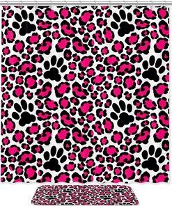 Add Style & Elegance to Your Bathroom with Leopard Skin Shower Curtain