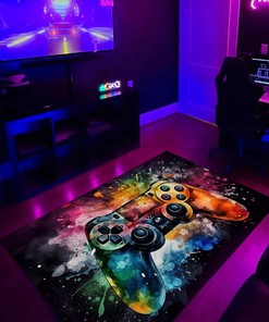 Add a Personal Touch to Your Gaming Room with Customized Area Rugs for Boys Bedrooms - Upgrade Your Room Decor