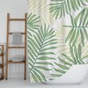 Add a Relaxing Atmosphere to Your Bathroom with this Amazing Palm Leaves Shower Curtain
