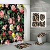 Add a Touch of Grace to Your Bathroom with the Rose Flower Garden Shower Curtain