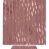 Add a Unique Touch to Your Bathroom with the Rose Gold Texture Shower Curtain