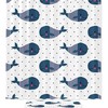 Adorable Cartoon Mermaid Princess Waterproof Shower Curtain For Your Bathroom
