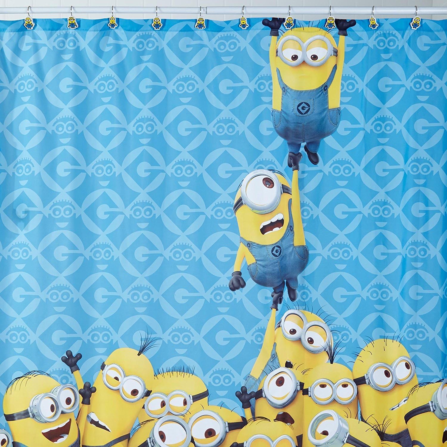 Adorable Despicable Me Fabric Shower Curtain To Brighten Your Day