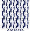 Adorable Penguin Waterproof Bathroom Shower Curtain