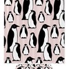 Adorable Penguin Waterproof Shower Curtain for Kids' Bathrooms