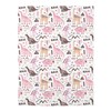 Adorable Pink Dinosaur Baby Swaddle Blanket for Cute Nursery Decor