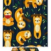 Adorable Sloth Animal Shower Curtain, Perfect for Your Relaxing Bath Time 