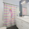 Adorable Unicorn Print Shower Curtain for Your Bathroom Decor