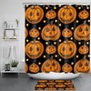 Adorable Watercolor Christmas Cute Puppy Dog Shower Curtain for Your Holiday Bathroom