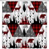 Adventure Camper Shower Curtain For Retro-Style Bathroom Design