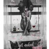 African American Get Naked Shower Curtain - Grey Bathroom Decor