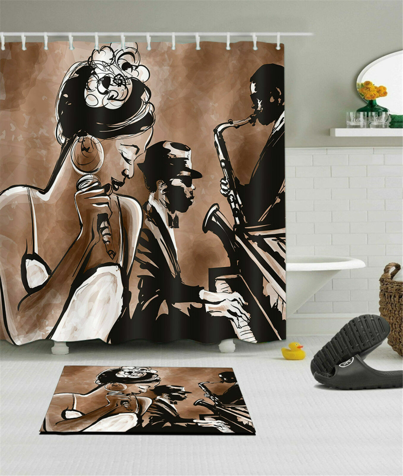 African American Pride Shower Curtain