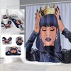 African American Women Crown Shower Curtain For A Regal Look