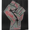 African Black Power Black Pride Waterproof Shower Curtain For Bathroom Decor
