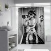 African Black Women's Printed Shower Curtain for a Bold and Empowering Bathroom Decor