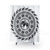 African Elephant Pattern Shower Curtain for an Exotic Bathroom Decor