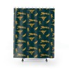 African Inspired Cheetah Shower Curtain, Creative Bathroom Design