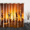 African Tribe Printed Shower Curtain - Gorgeous African Print for Your Bathroom - Waterproof Curtain