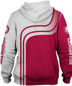 Alabama Crimson Tide 3D Hoodie - For Fans Who Want To Stand Out!