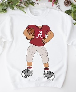 Alabama Crimson Tide Heads Up! Football T-Shirt for Fans