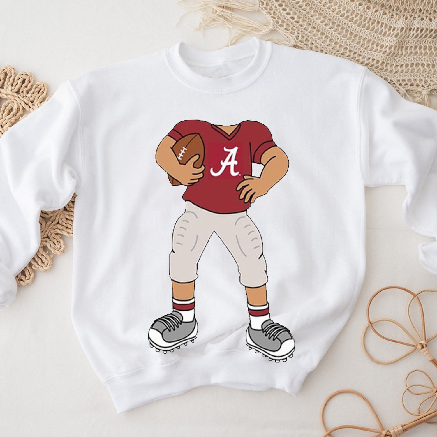 Alabama Crimson Tide Heads Up! Football T-Shirt for Fans