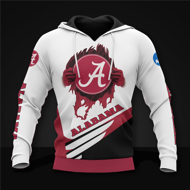 Alabama Crimson Tide Long Sleeve Hoodie - Perfect Fan Gift