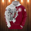 Alabama Crimson Tide Mascot Hoodie - Awesome Gift For Fans