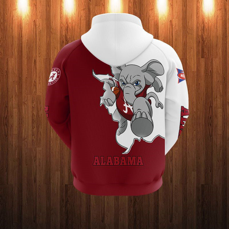 Alabama Crimson Tide Mascot Hoodie - Awesome Gift For Fans