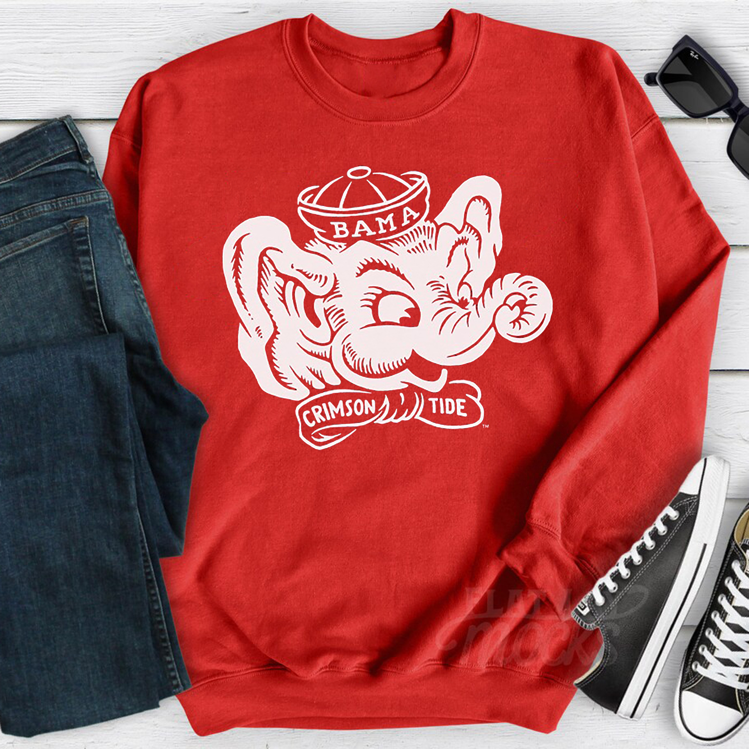 Alabama Vintage Big Al Shirt For Fans