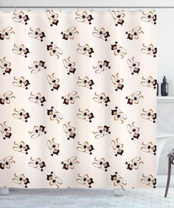 Alice Card Heart Fantasy Adventure World Wonderland Shower Curtain Design
