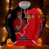 All Over Print 3D Hoodie With Chicago Blackhawks Skull - Perfect Gifts For Fans
