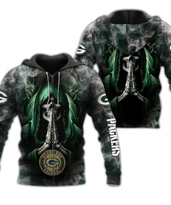 All Over Print 3D Zip Hoodie Graphic Gifts For Fans Of Green Bay Packers