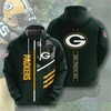 All Over Print 3D Zip Hoodie Pullover Size S-5Xl For Fans Of Green Bay Packers