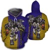All Over Print Baltimore Ravens Hoodie 3D Mascot Design Gift For Fans