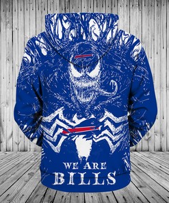 All Over Print Baltimore Ravens Hoodie 3D Venom Pullover Hoodie Gifts For Fans