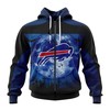 All Over Print Baltimore Ravens Hoodie Halloween Custom Name & Number Gifts For Fans