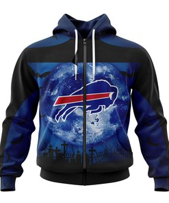 All Over Print Baltimore Ravens Hoodie Halloween Custom Name & Number Gifts For Fans