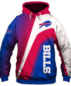 All Over Print Buffalo Bills Hoodie 3D Zip Hoodie Gifts For Fans
