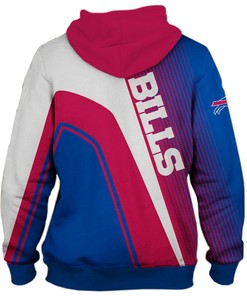All Over Print Buffalo Bills Hoodie 3D Zip Hoodie Gifts For Fans