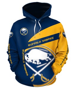 All Over Print Buffalo Sabres Hoodie With 3D Zip Hoodie Gift For Fans